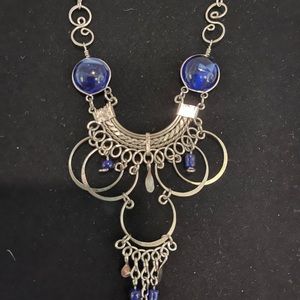 Sexy silver necklace